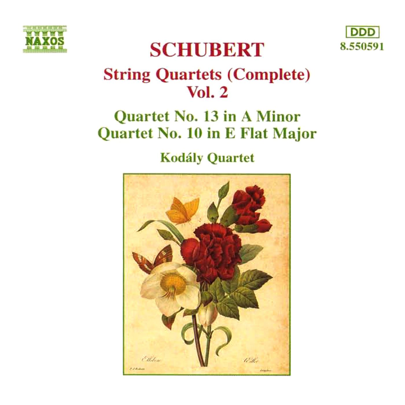 SCHUBERT: String Quartets (Complete), Vol. 2专辑