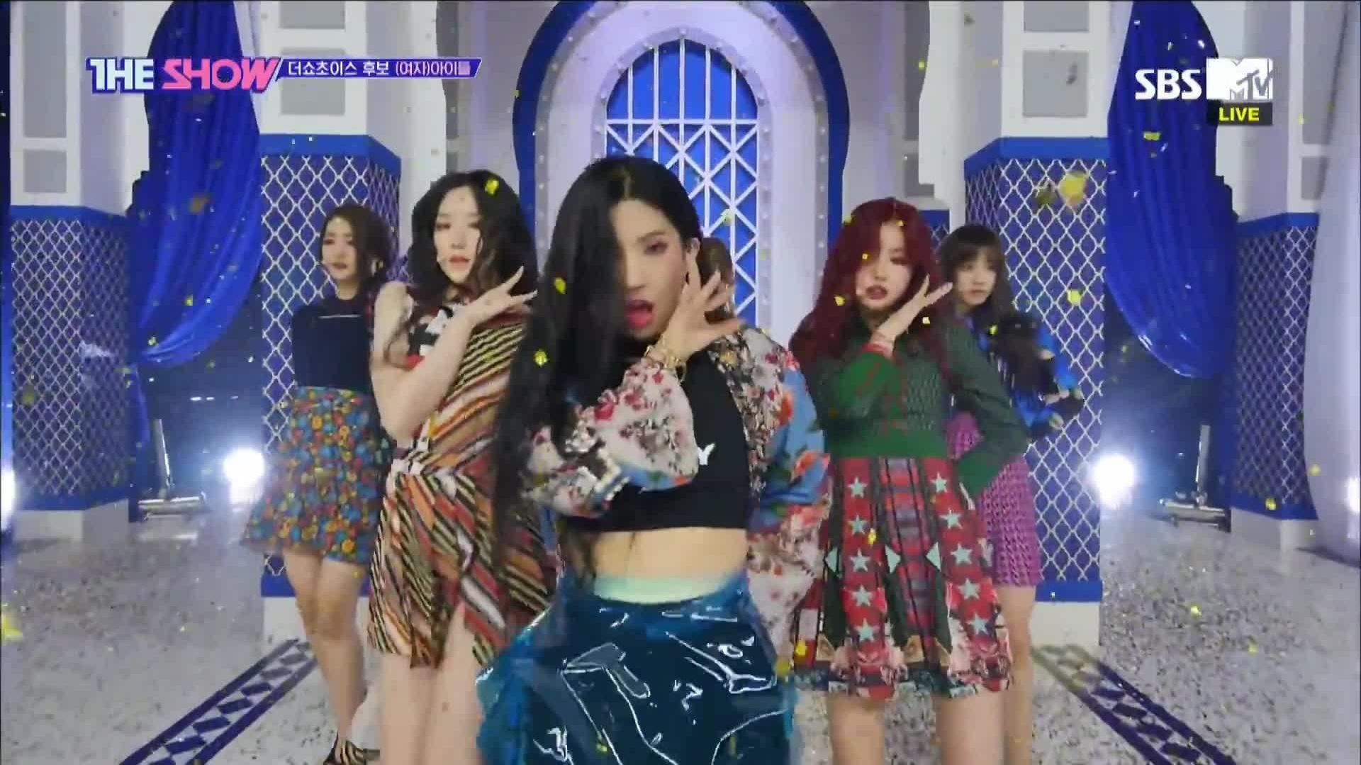 (G)I-DLE - 한 (一) | SBS The Show 18/08/21 现场版
