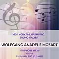 New York Philharmonic / Bruno Walter play: Wolfgang Amadeus Mozart: Symphonie Nr. 39, KV 543 (05.03.