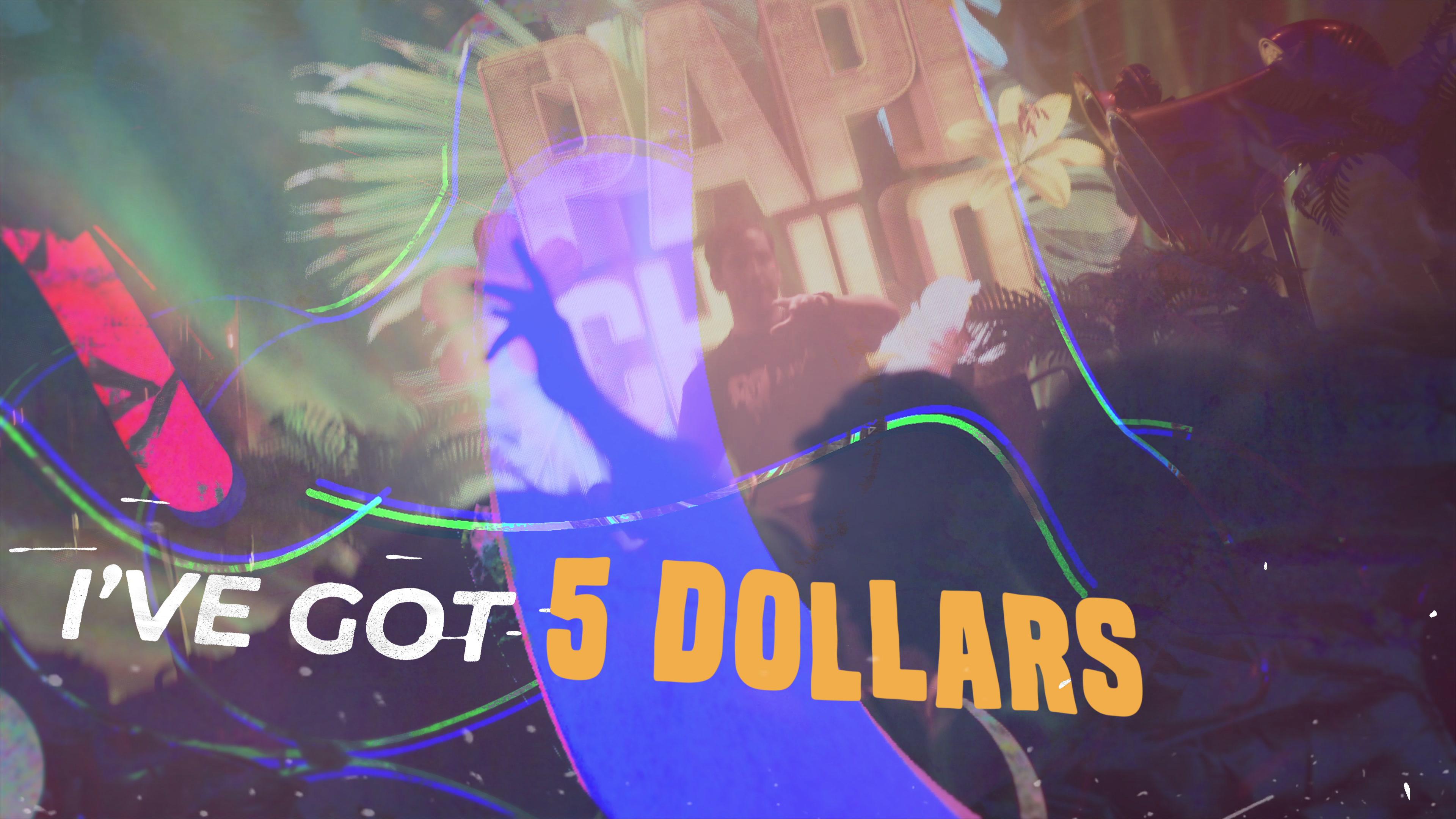 LA$$A - 5 Dollars (Lyric Video)