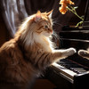 Cat Music - Piano Purr Soft Notes