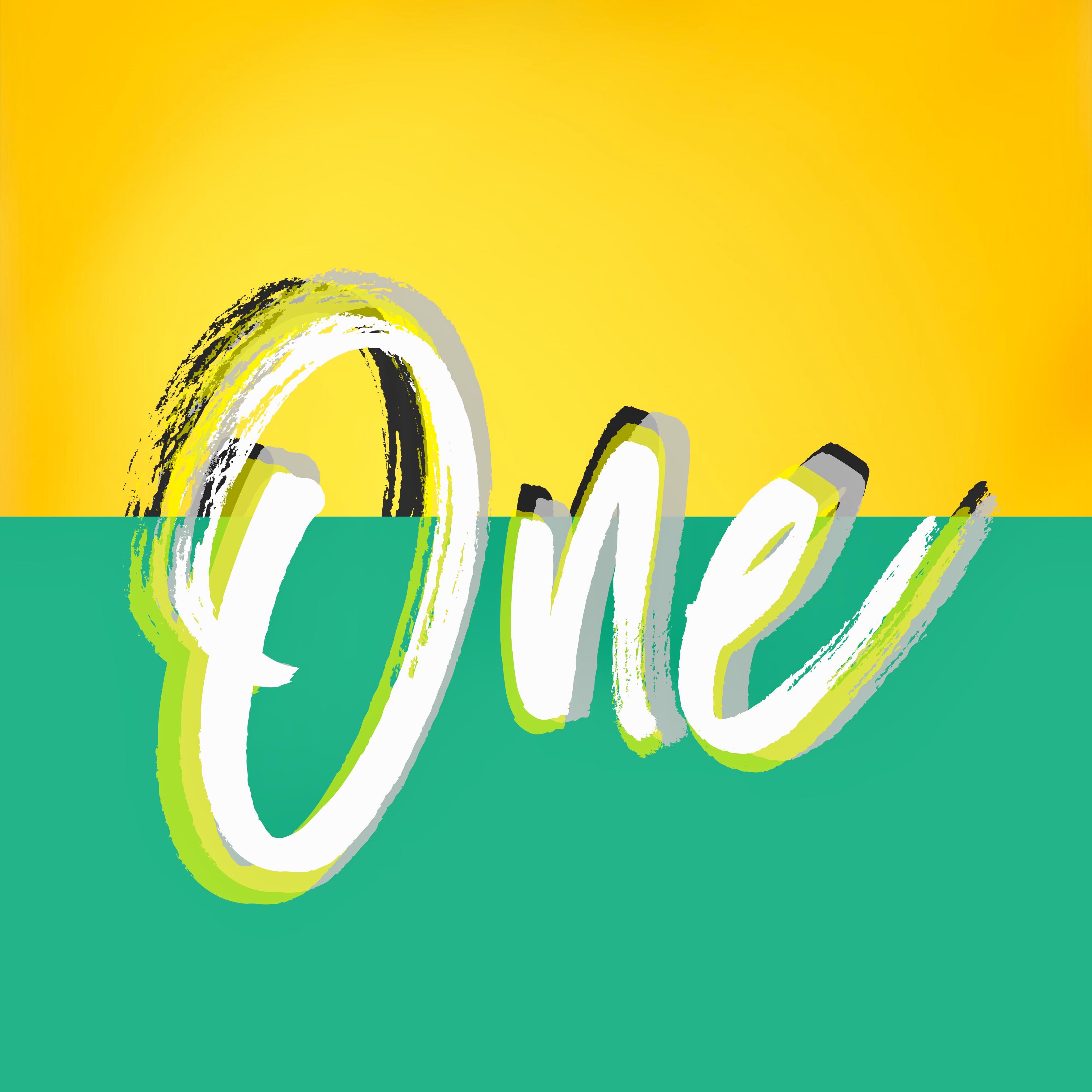 One