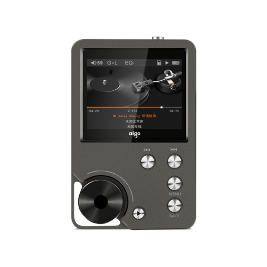 爱国者(aigo)MP3播放器105 HIFI音乐播放器无损发烧级便携8G可扩容