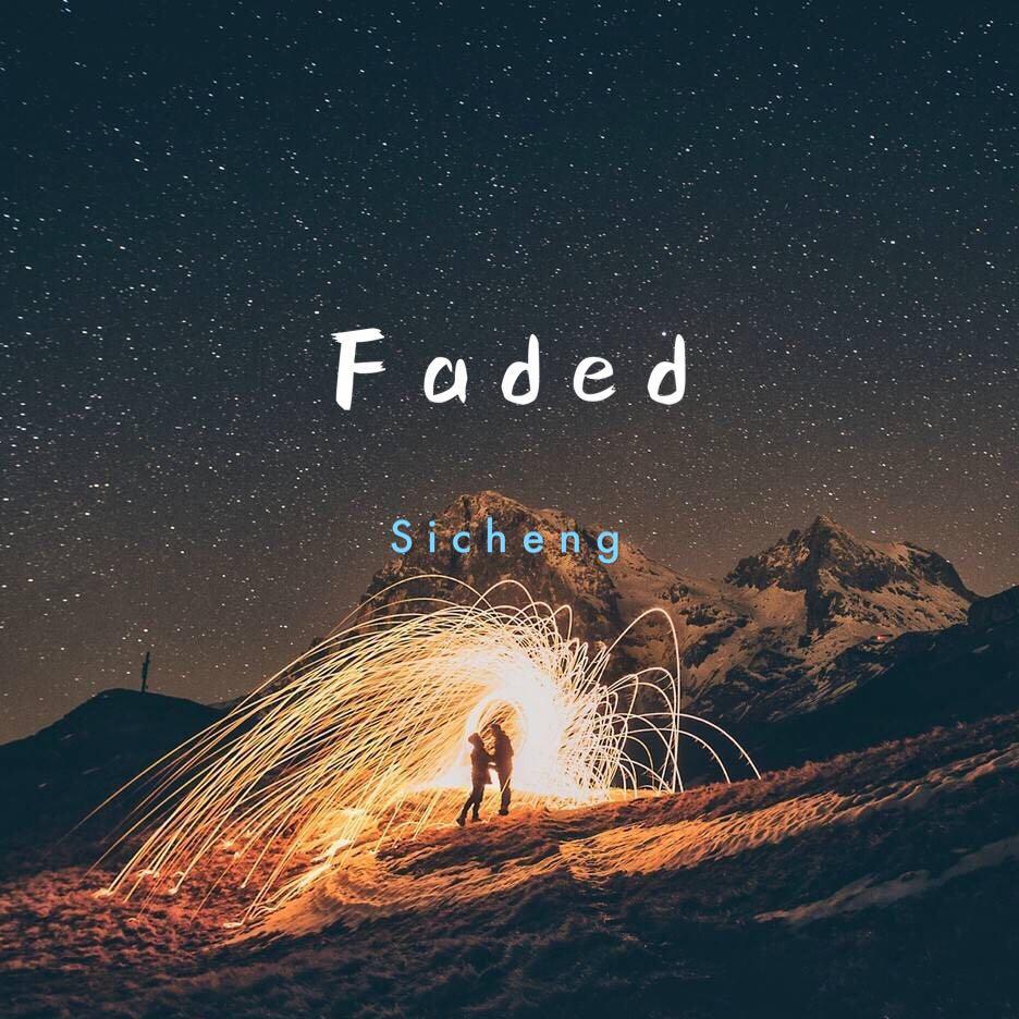 faded打击垫9键简谱