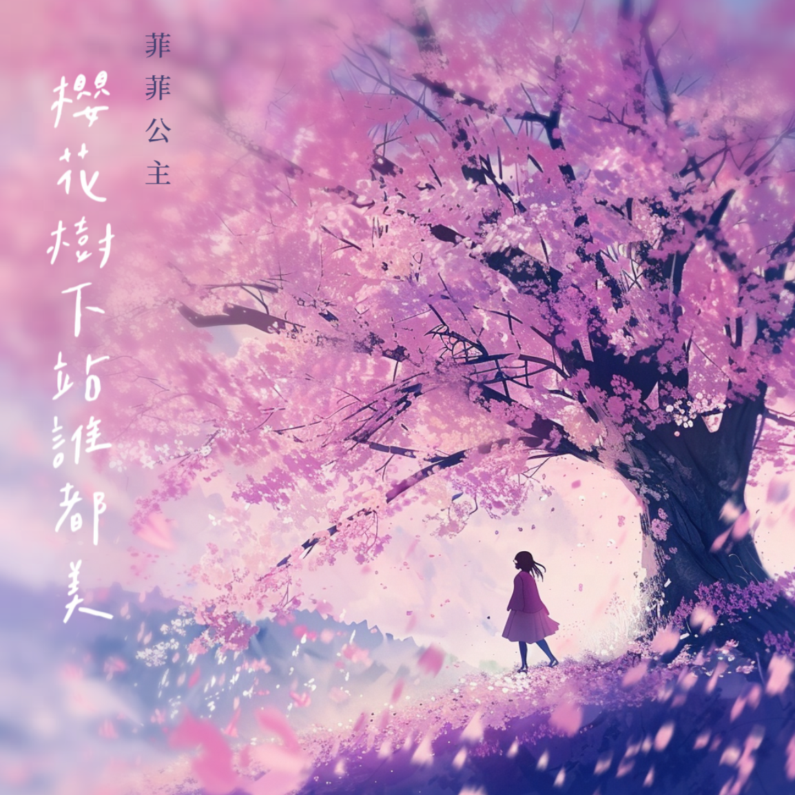 櫻花樹下站誰都美 banner