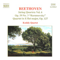 BEETHOVEN, L. van: String Quartets, Vol. 6 (Kodály Quartet) - Nos. 9, \"Rasumovsky\", 12专辑