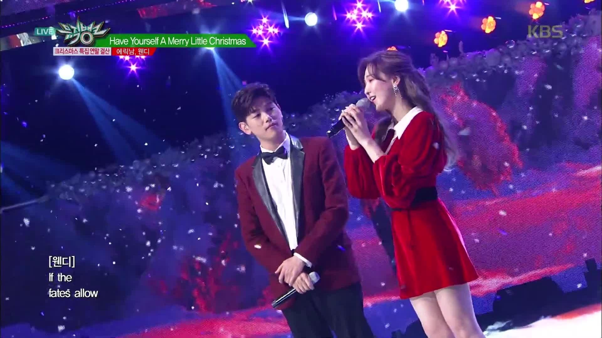 Eric Nam - Have Yourself A Merry Little Christmas | KBS音乐银行 181221 现场版