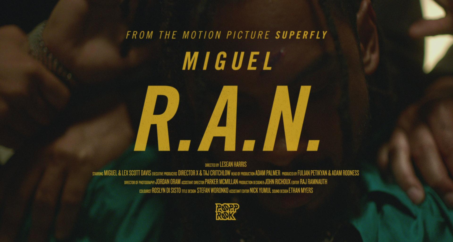 Miguel - R.A.N. (Official Video)