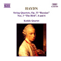 HAYDN: String Quartets Op. 33, Nos. 3, 4 and 6