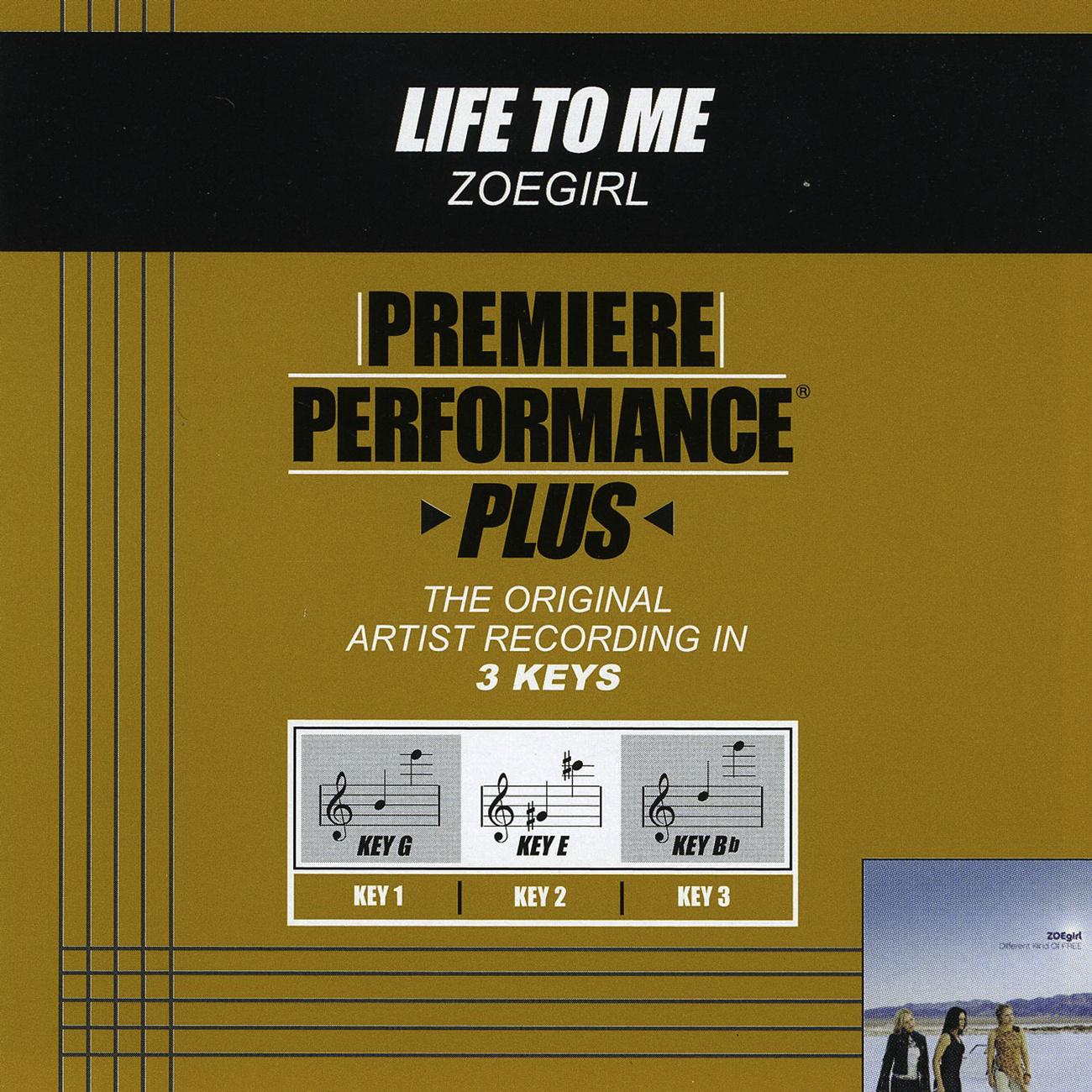 Premiere Performance Plus: Life To Me专辑