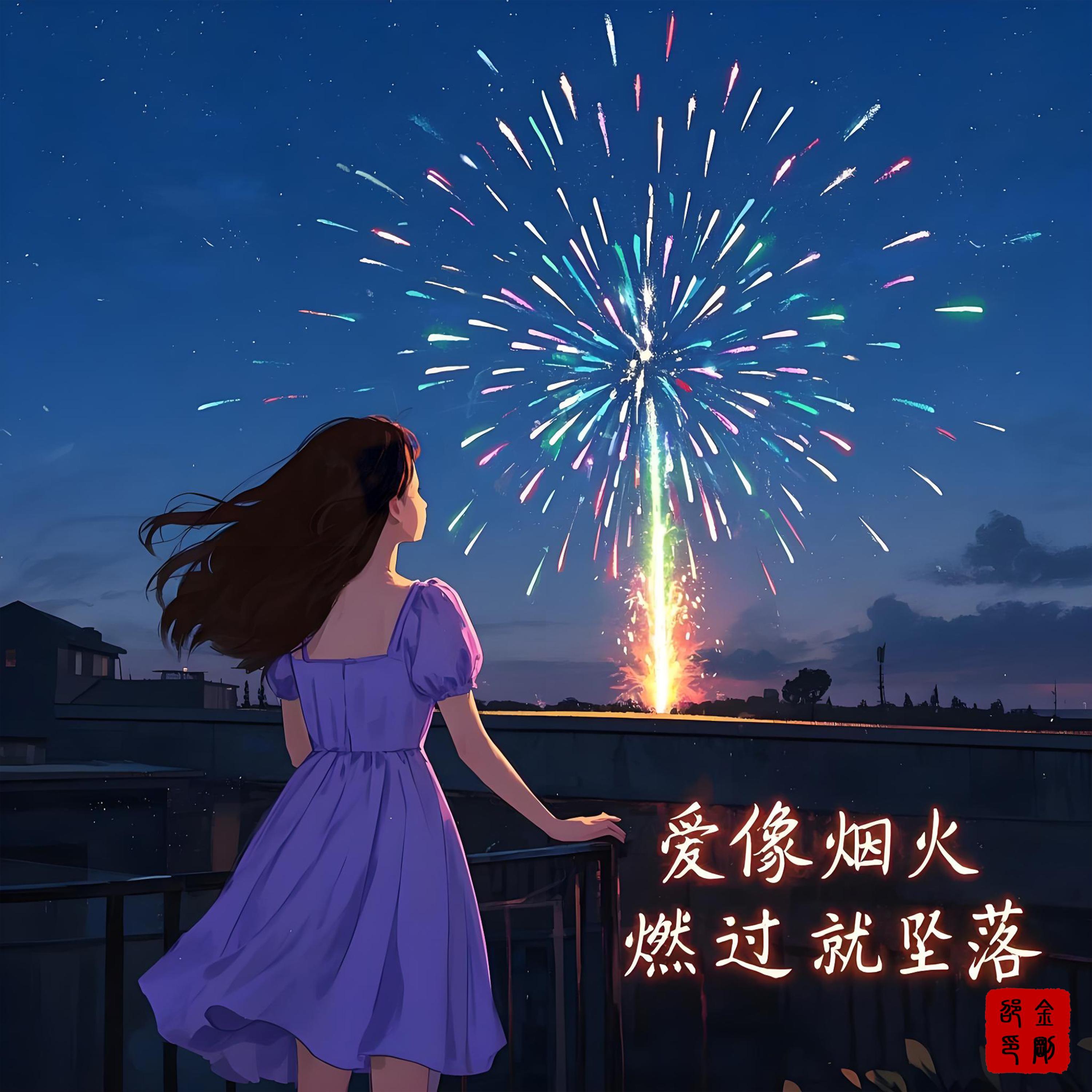 愛像煙火燃過就墜落 海報