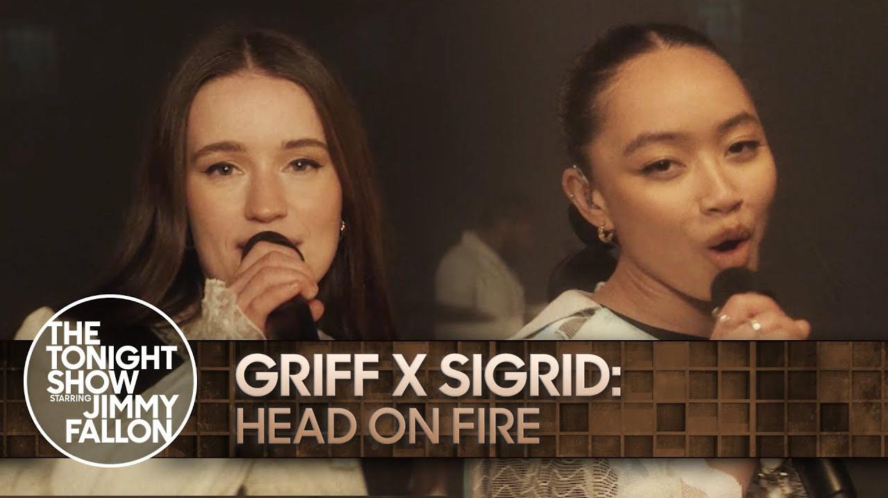 Griff - Head on Fire (Live at The Tonight Show Starring Jimmy Fallon)