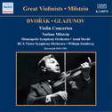 DVORAK / GLAZUNOV: Violin Concertos (Milstein) (1949-1951)