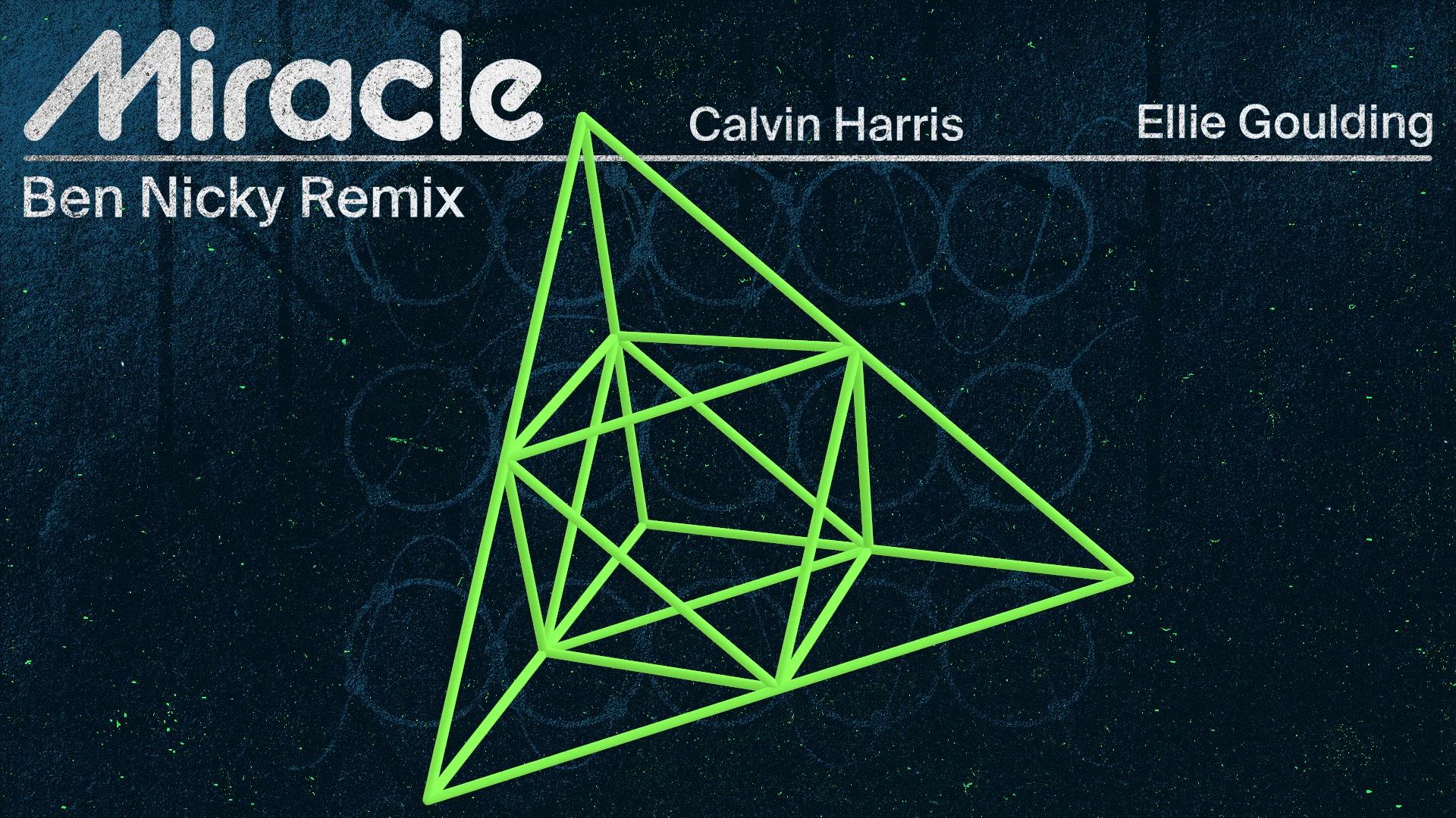 Calvin Harris - Miracle (Ben Nicky Remix - Official Visualiser)