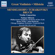MENDELSSOHN / TCHAIKOVSKY / BRUCH: Violin Concertos (Milstein) (1940-1945)