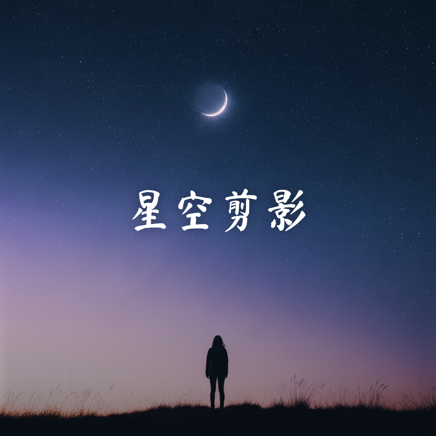 星空剪影 海报