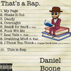 Daniel Boone - BeatS For BarS