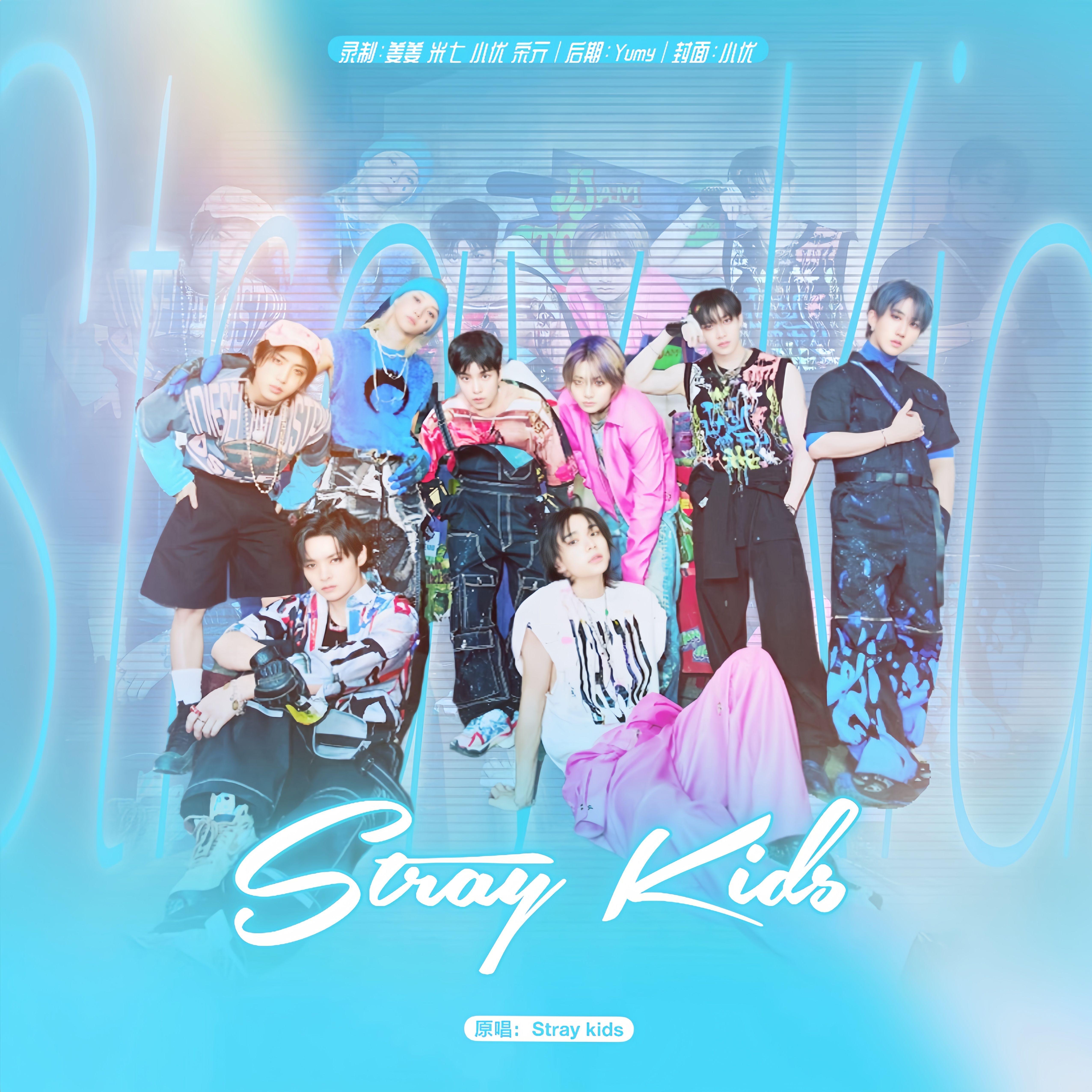 Stray Kids（左SKZ 右姜米優亓） 海報