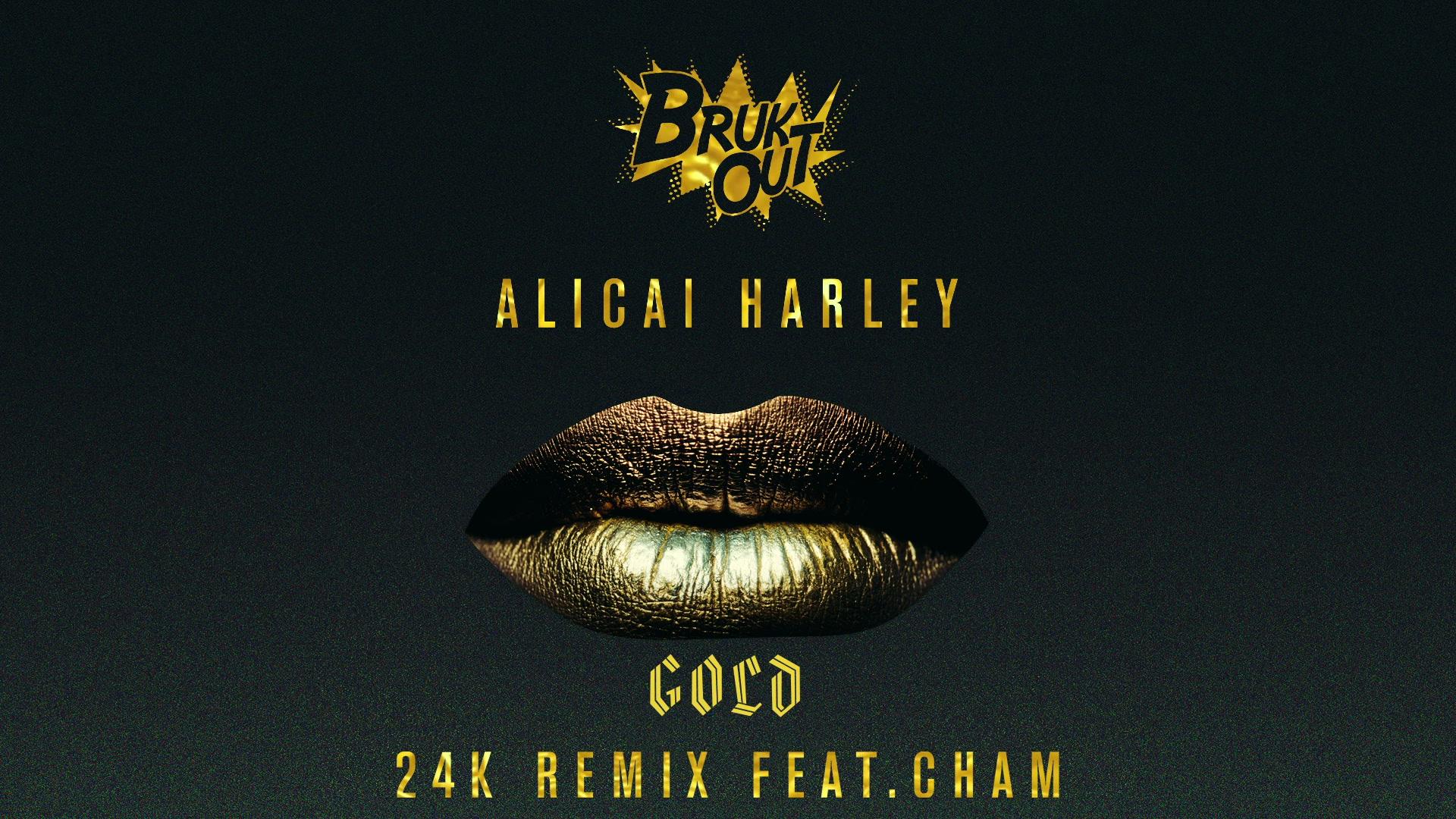 Alicai Harley - Gold (24K Remix / Visualiser)