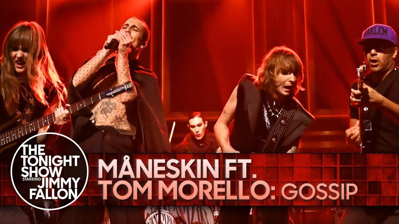 Måneskin - GOSSIP (Live at The Tonight Show Starring Jimmy Fallon)