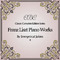 Franz Liszt: Piano Works 04专辑