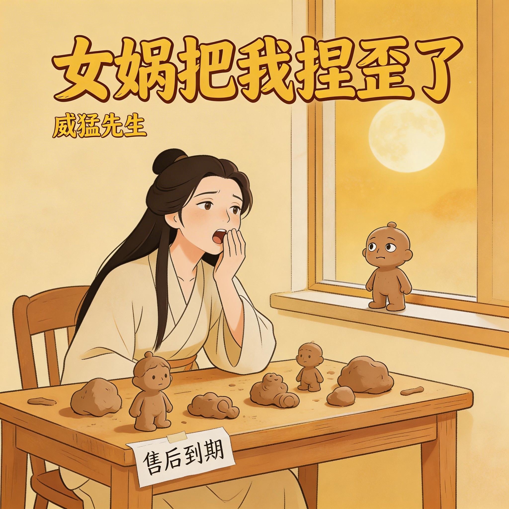 女娲把我捏歪了 海报