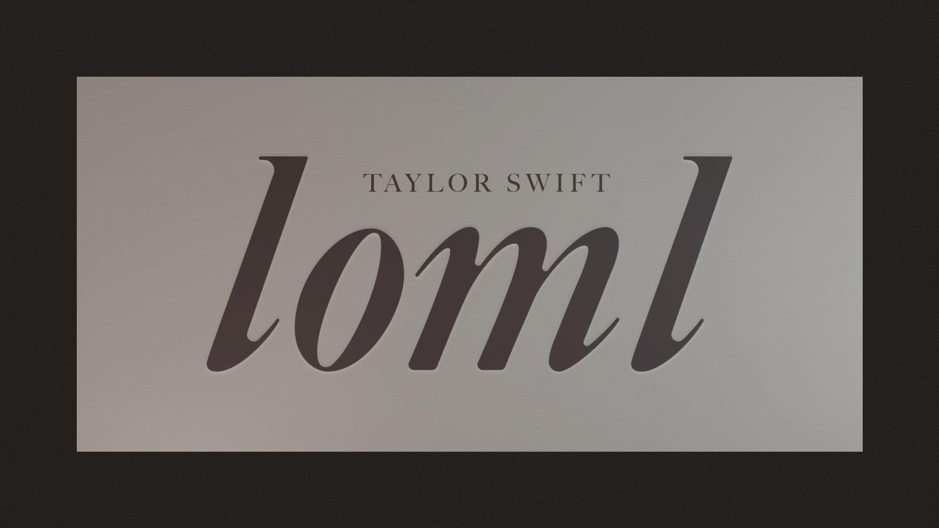 Taylor Swift - loml (Lyric Video)