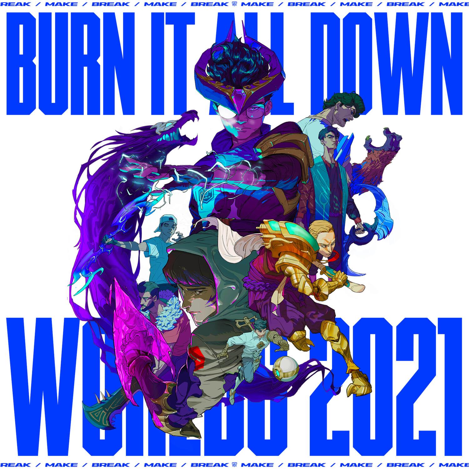Burn It All Down 海報