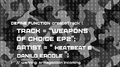 Weapons Of Choice EP2专辑