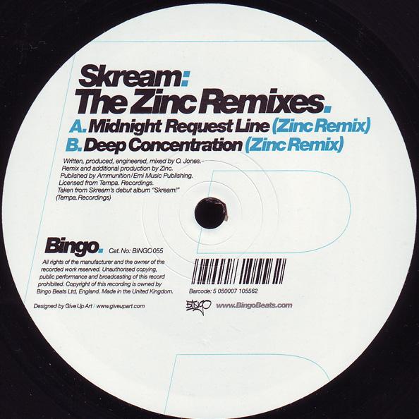 Midnight Request Line / Deep Concentration (Zinc Remixes)专辑