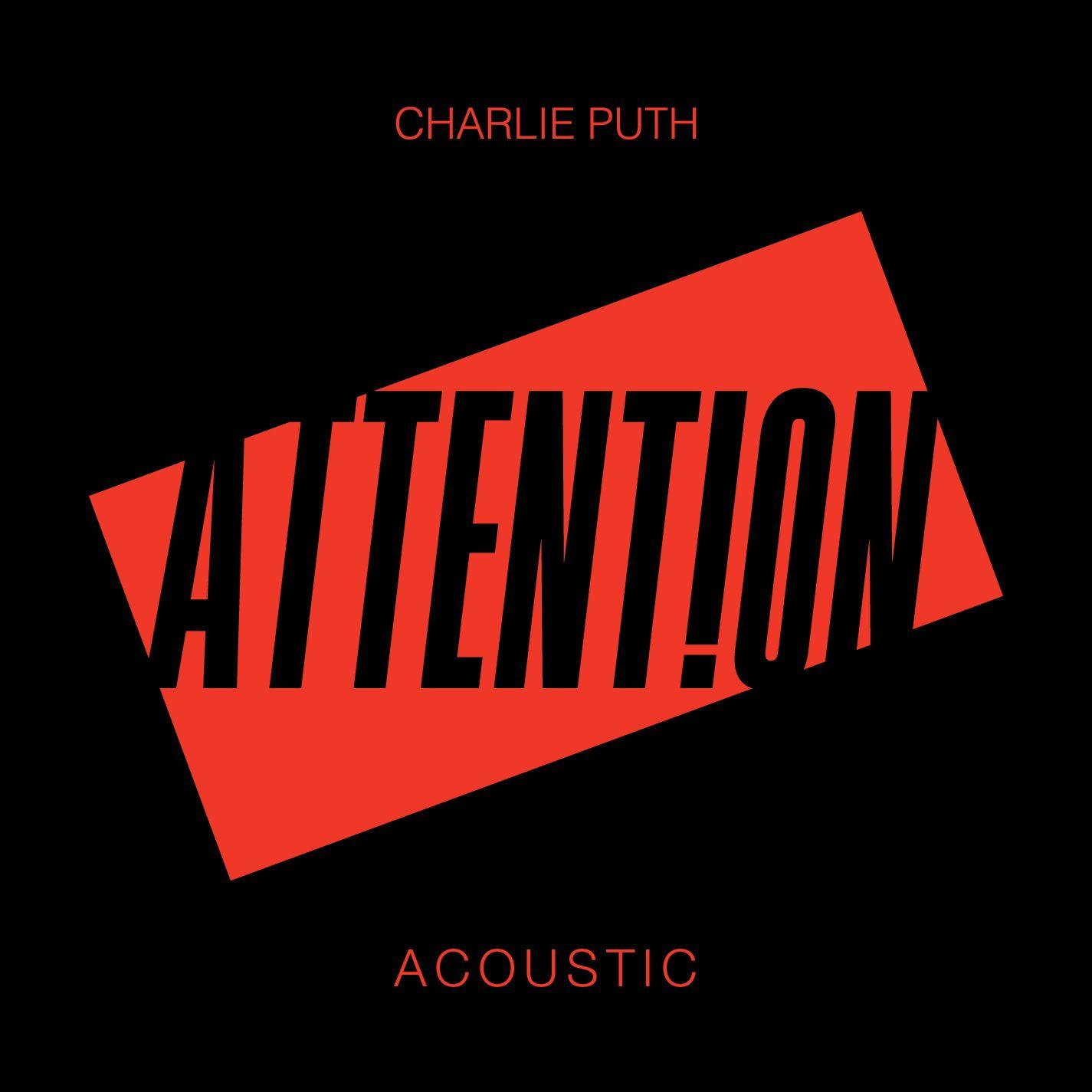 Attention (Acoustic) 海报
