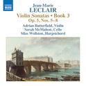 LECLAIR, J.-M.: Violin Sonatas, Op. 5, Nos. 5-8 (Butterfield, McMahon, Wollston)专辑