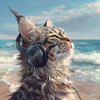 Calming Cat Music - Ocean's Soft Purr Calms Cats