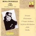 Rosa Ponselle: The Verdi Recordings (1918-1928)