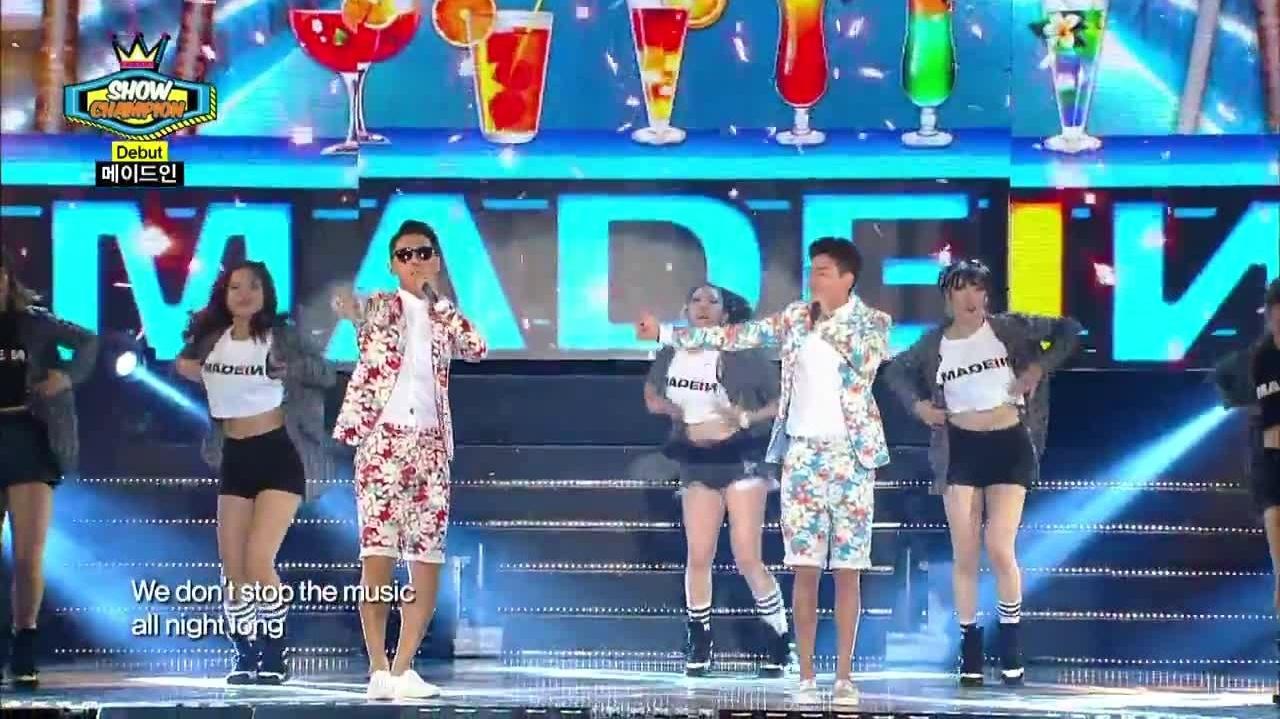 메이드인 - Champagne MBC Show Champion 14/08/27 现场版