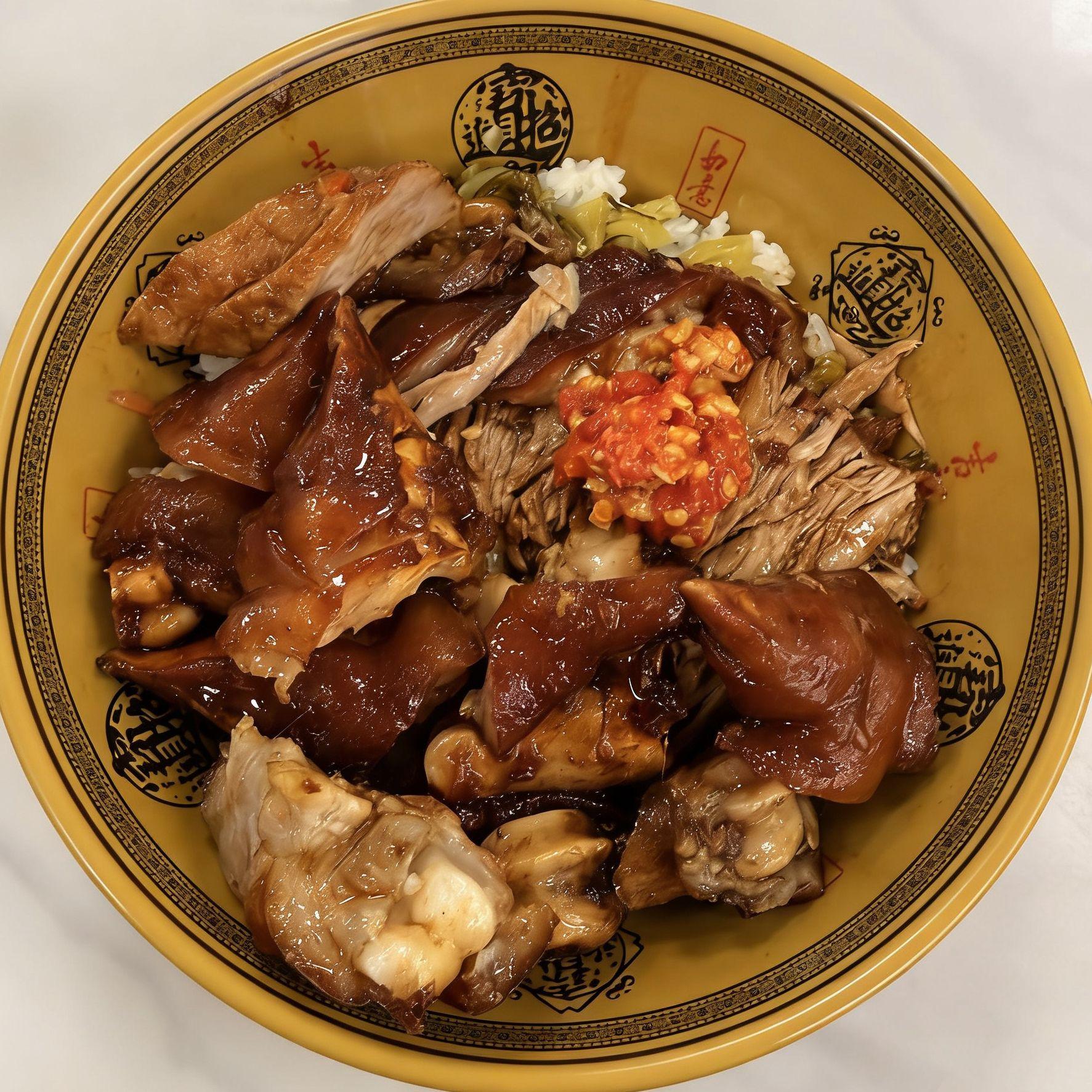 隆江豬腳飯 海報