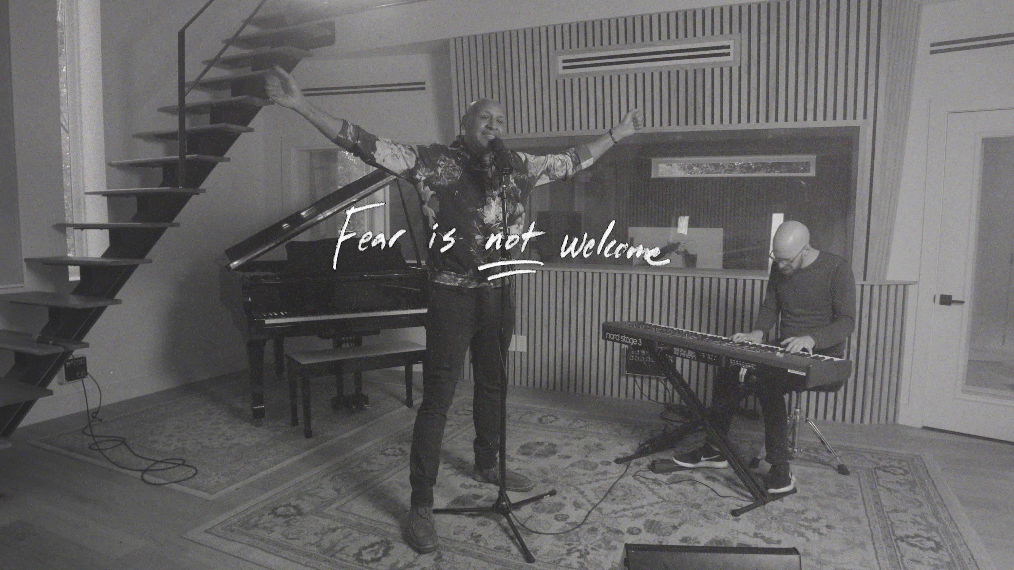 Brian Courtney Wilson - Fear Is Not Welcome (Lyric Video)