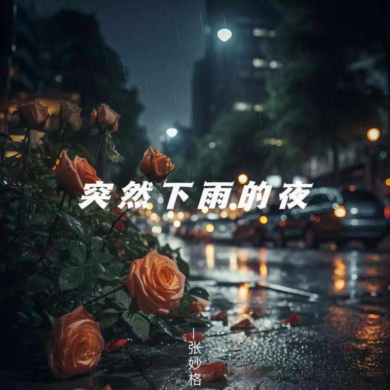 突然下雨的夜 海報