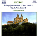 HAYDN: String Quartets Op. 2, Nos. 3 and 5 / Op. 3, Nos. 1-2专辑