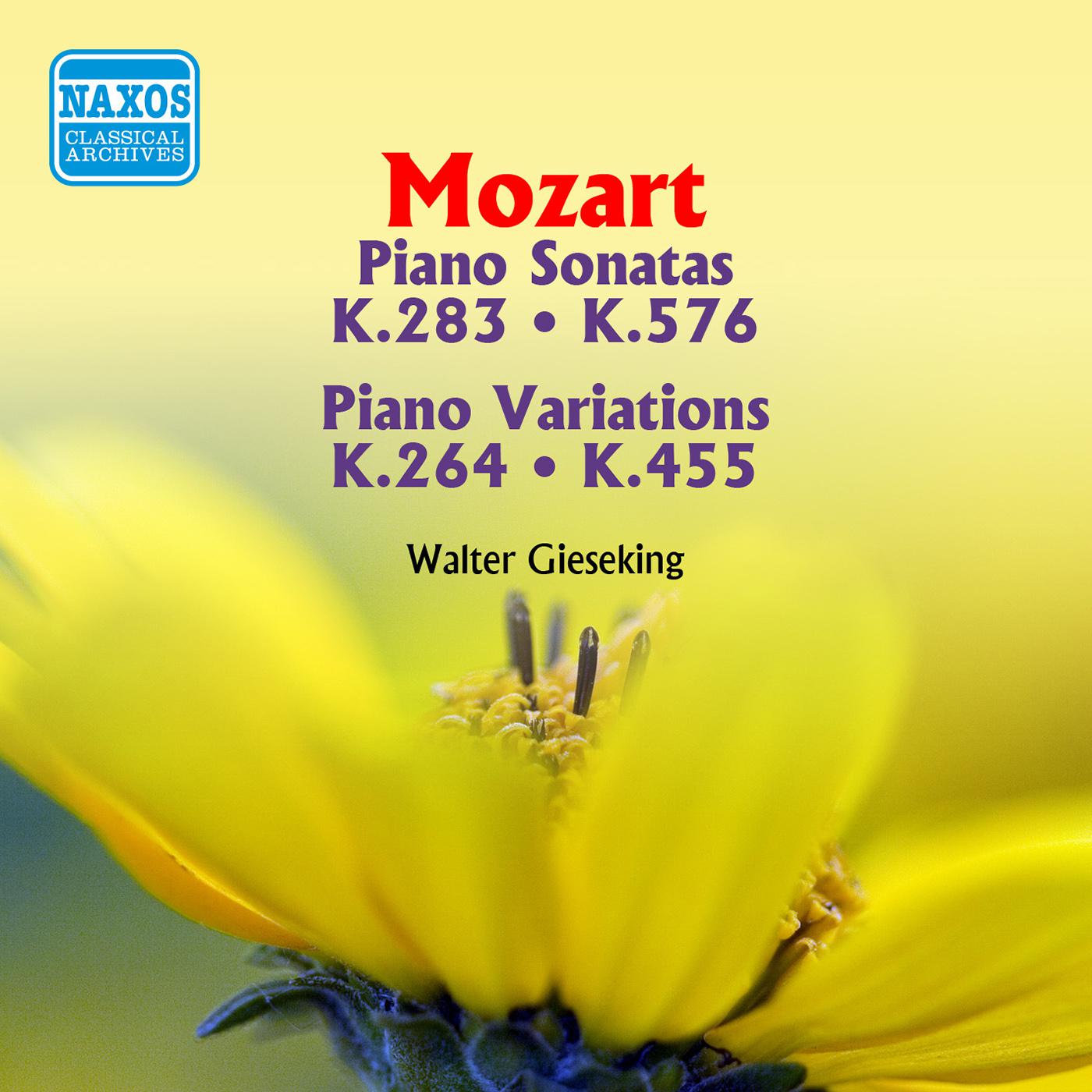 MOZART: Piano Sonatas Nos. 5 and 18 (Gieseking) (1953-54)专辑