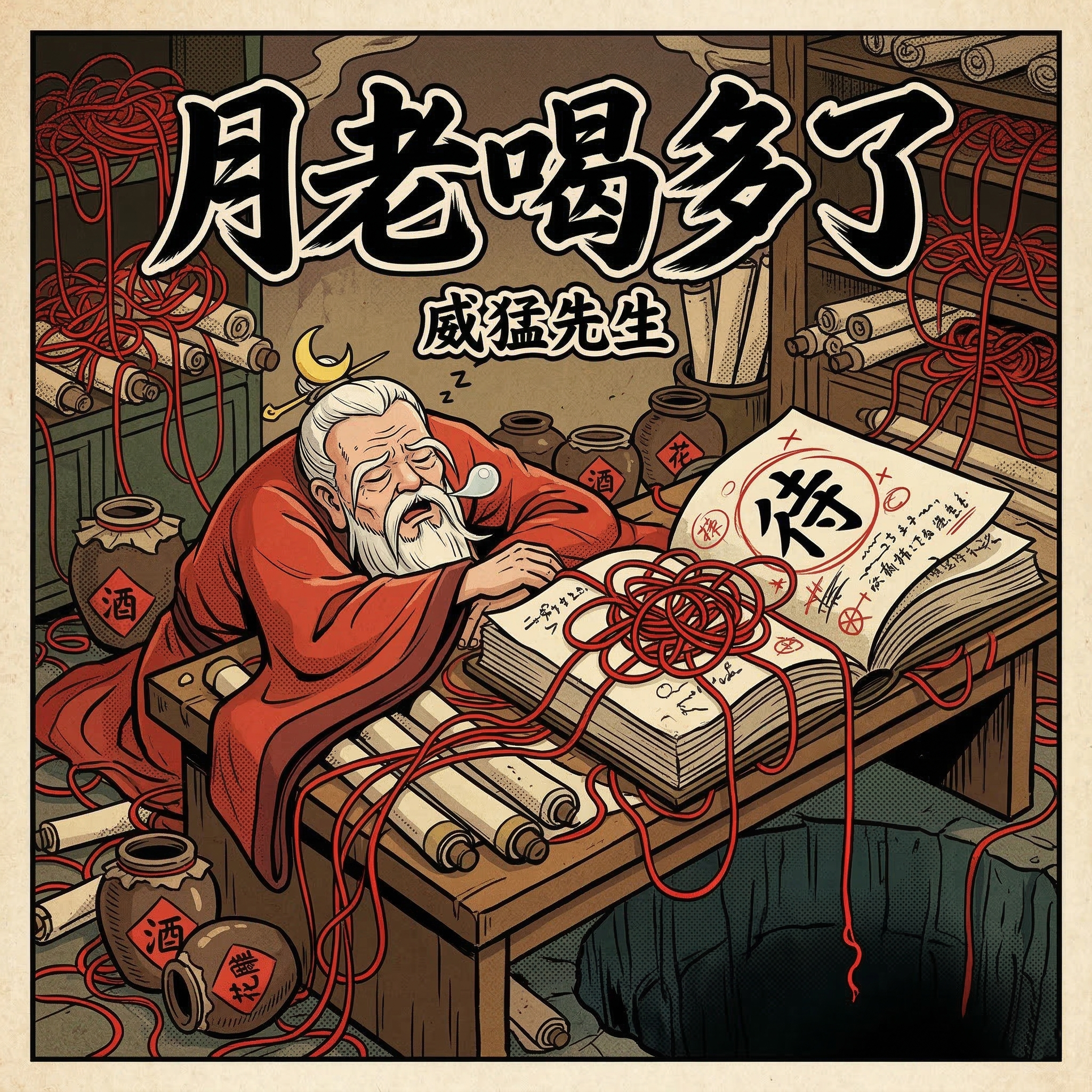 月老喝多了 海报