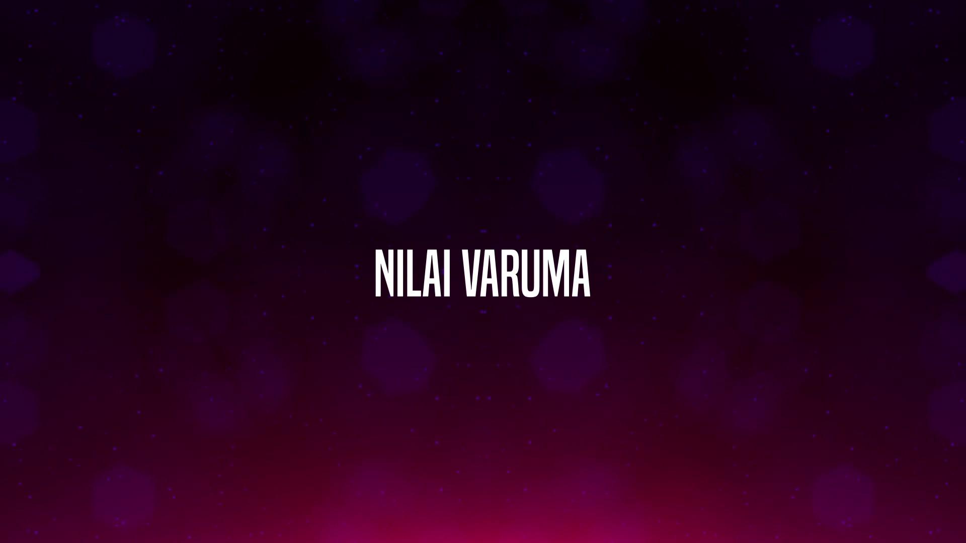 Shruti Haasan - Nilai Varuma (Lyric Video)