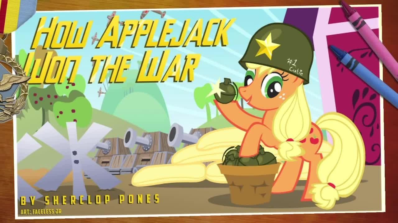 Sherclop Pones - How Applejack Won The War字幕版