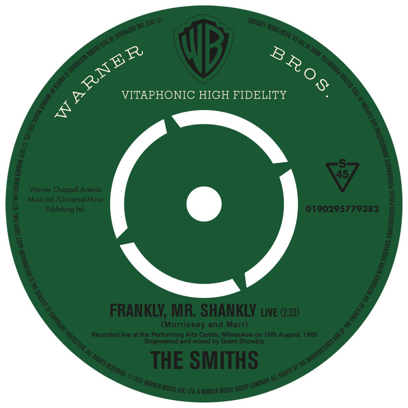 Frankly Mr. Shankly (Live)专辑