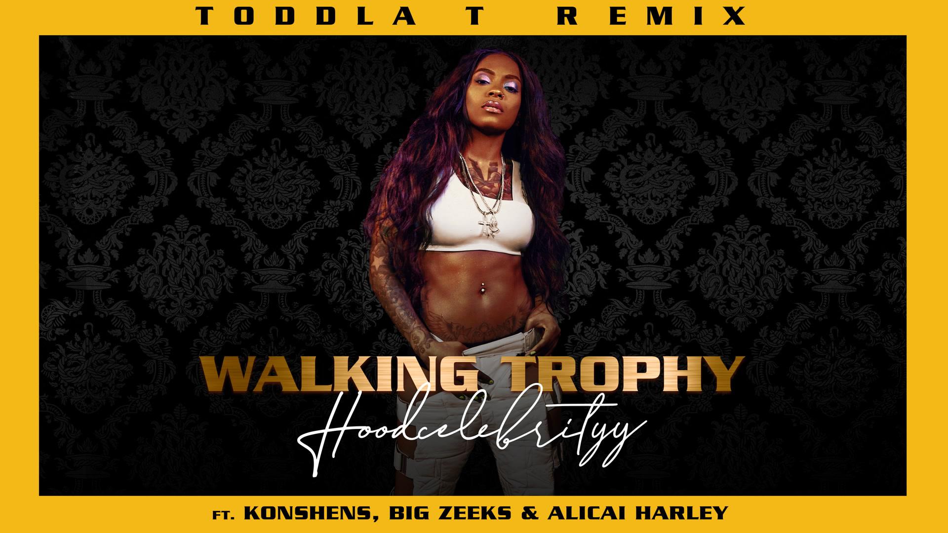HoodCelebrityy - Walking Trophy (Toddla T Remix - Audio)