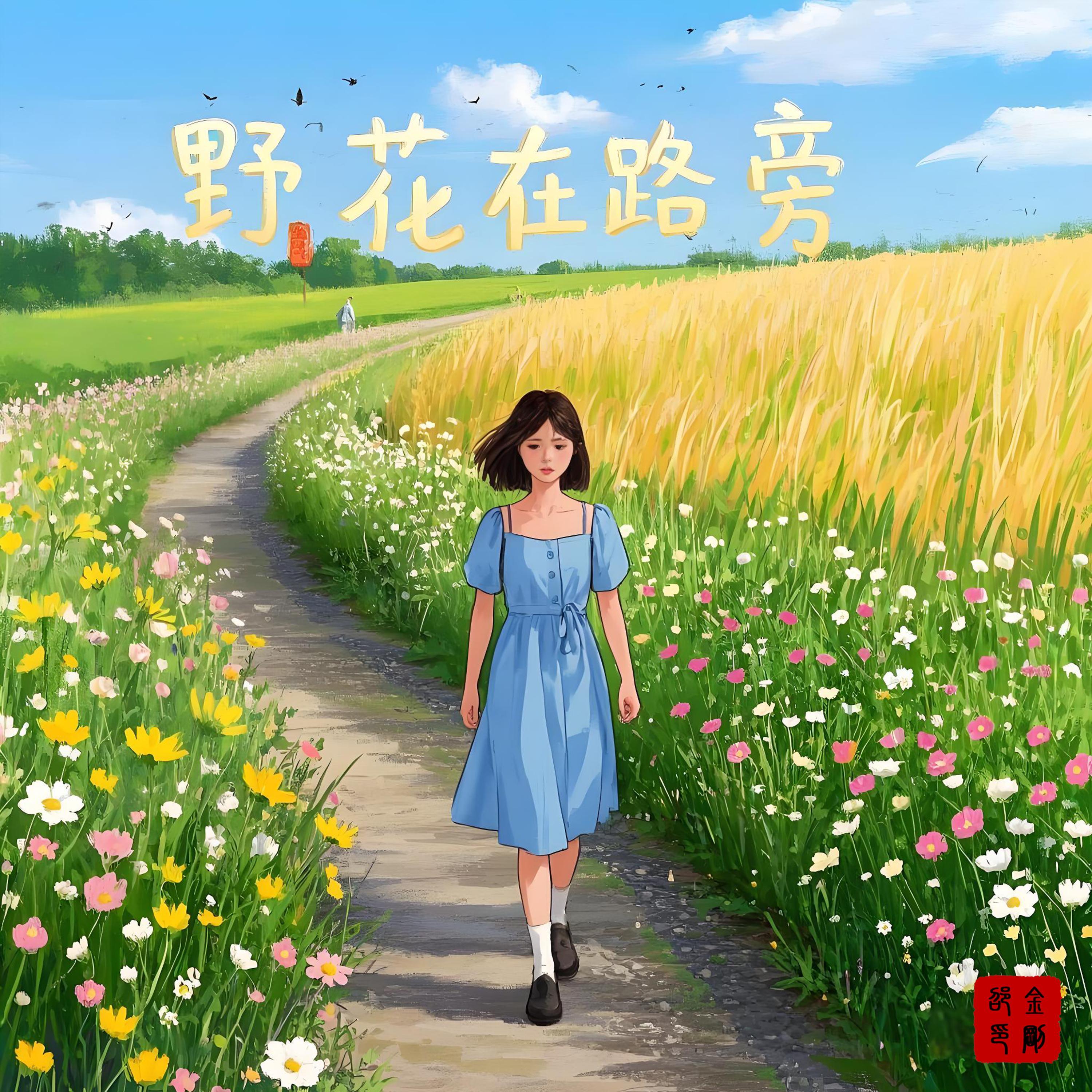野花在路旁 海報