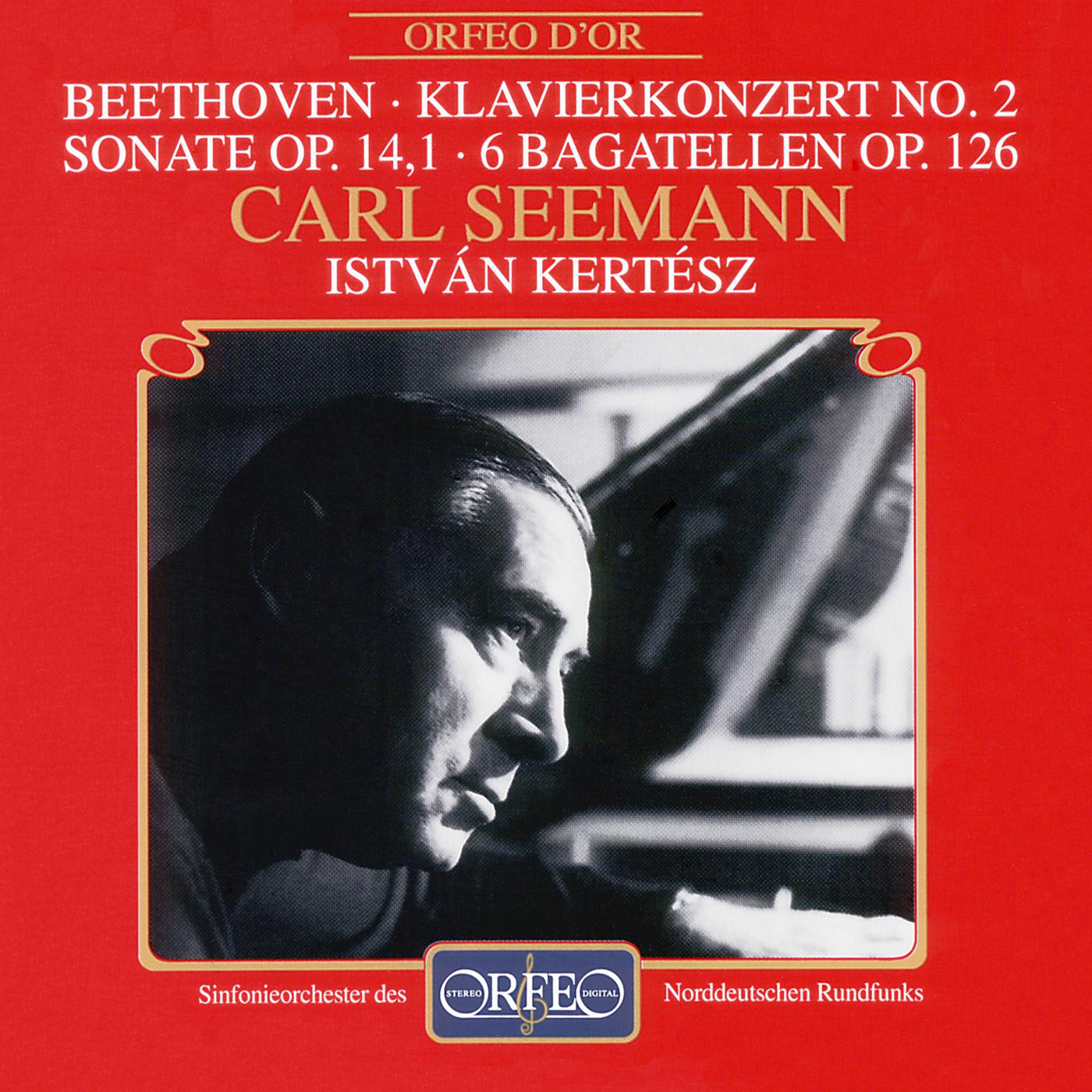 BEETHOVEN, L. van: Piano Concerto No. 2 / Piano Sonata No. 9 / 6 Bagatelles, Op. 126 (Seemann, North专辑