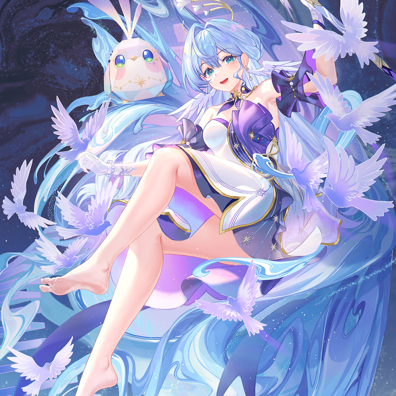 《鹿 be free》知更鸟×温迪 banner