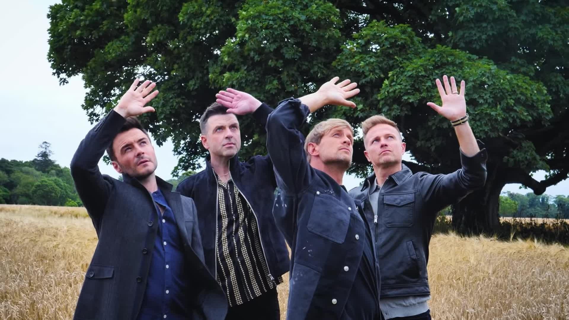 Westlife - Alone Together (behind the scenes at the photoshoot)