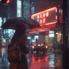 A Dreaming Machine - Night Rain Ambience for Sleep